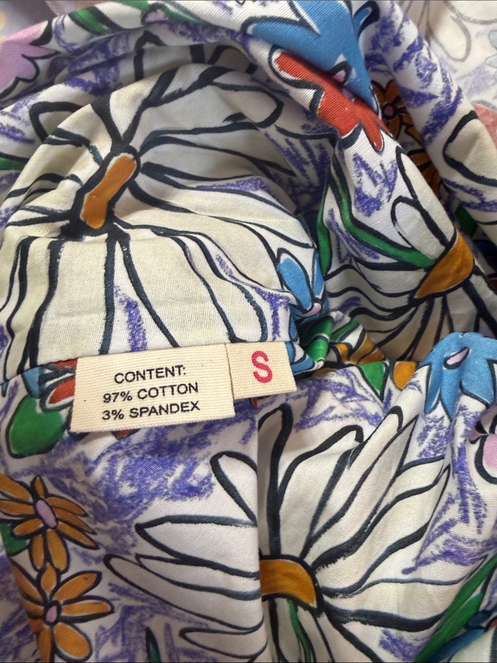 NWT Celia B Size Small Floral Ruffle Tiered Dress in Purple with Flowers - Picture 4 of 7